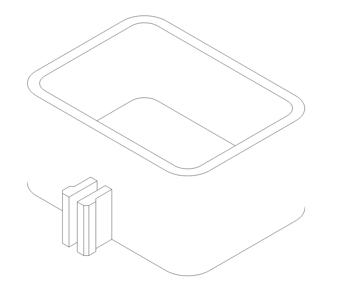 Three.js' native outline rendering